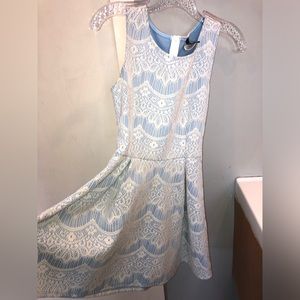 Blue Lace Dress